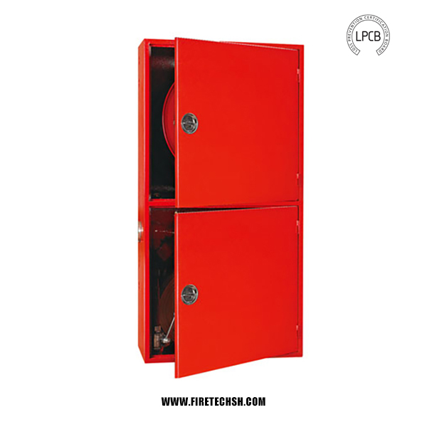 英标认证多功能消防卷盘箱 (直立, 双门),碳钢板/不锈钢板