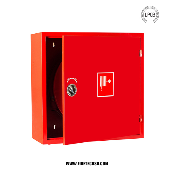 英标认证消防卷盘箱 (单门), 碳钢板/不锈钢板